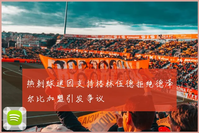 热刺球迷因支持格林伍德拒绝德泽尔比加盟引发争议