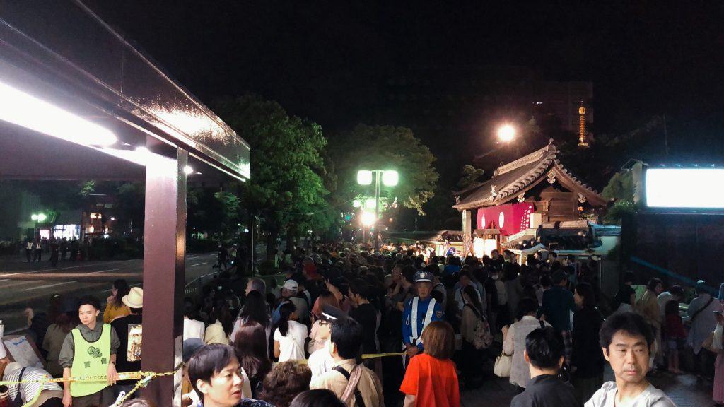Lễ hội yamakasa Fukuoka ở Nhật Bản